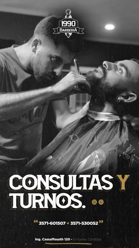 Feed de Instagram de Barbería 1990