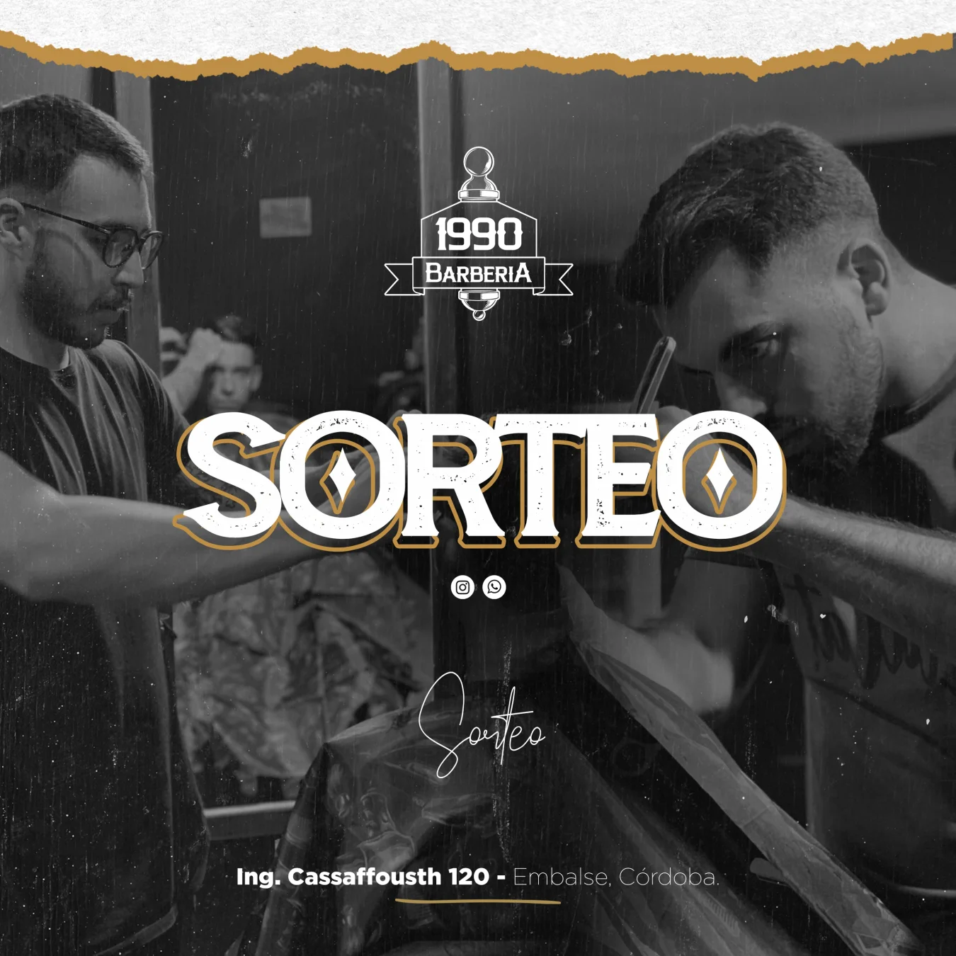 Feed de Instagram de Barbería 1990