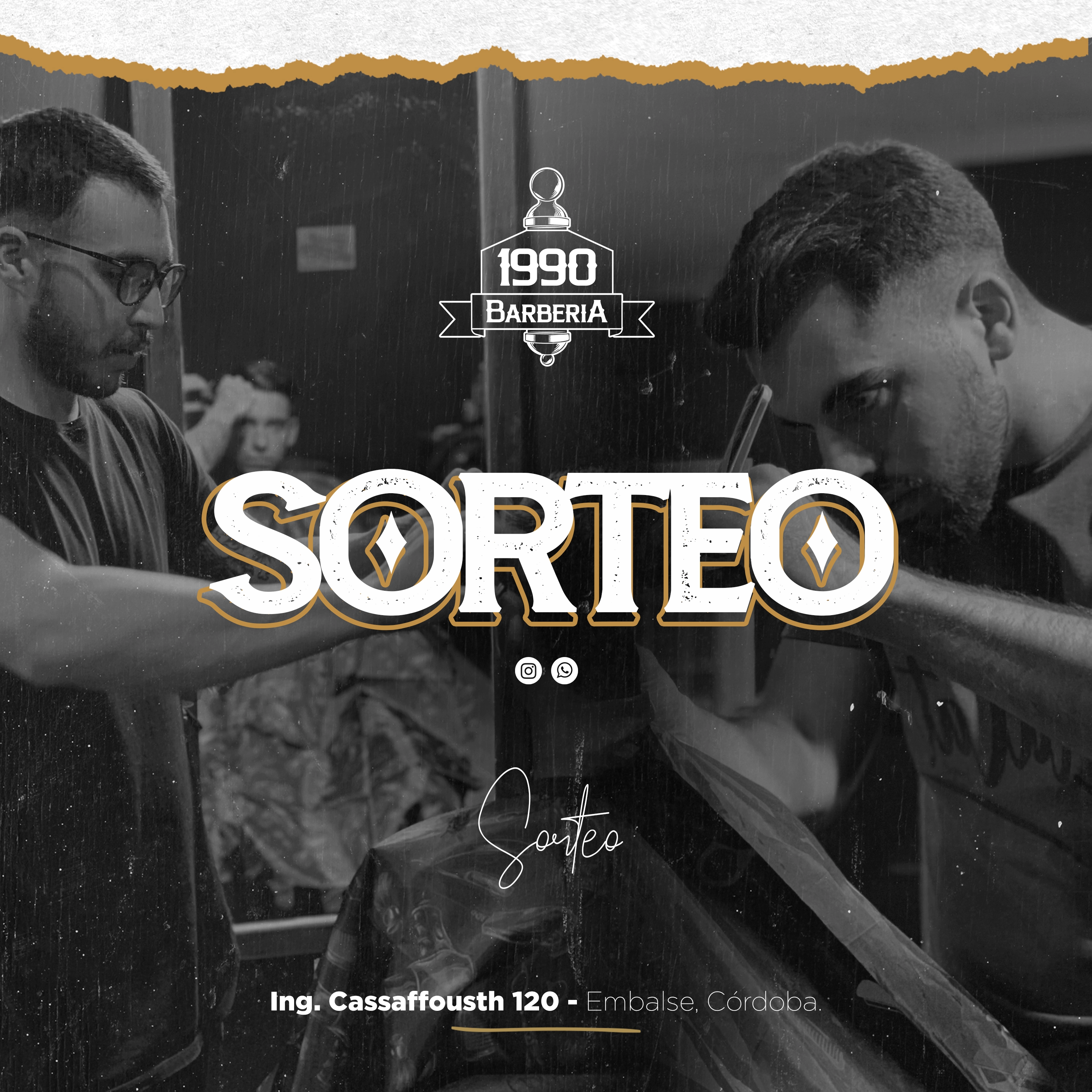 Feed de Instagram de Barbería 1990