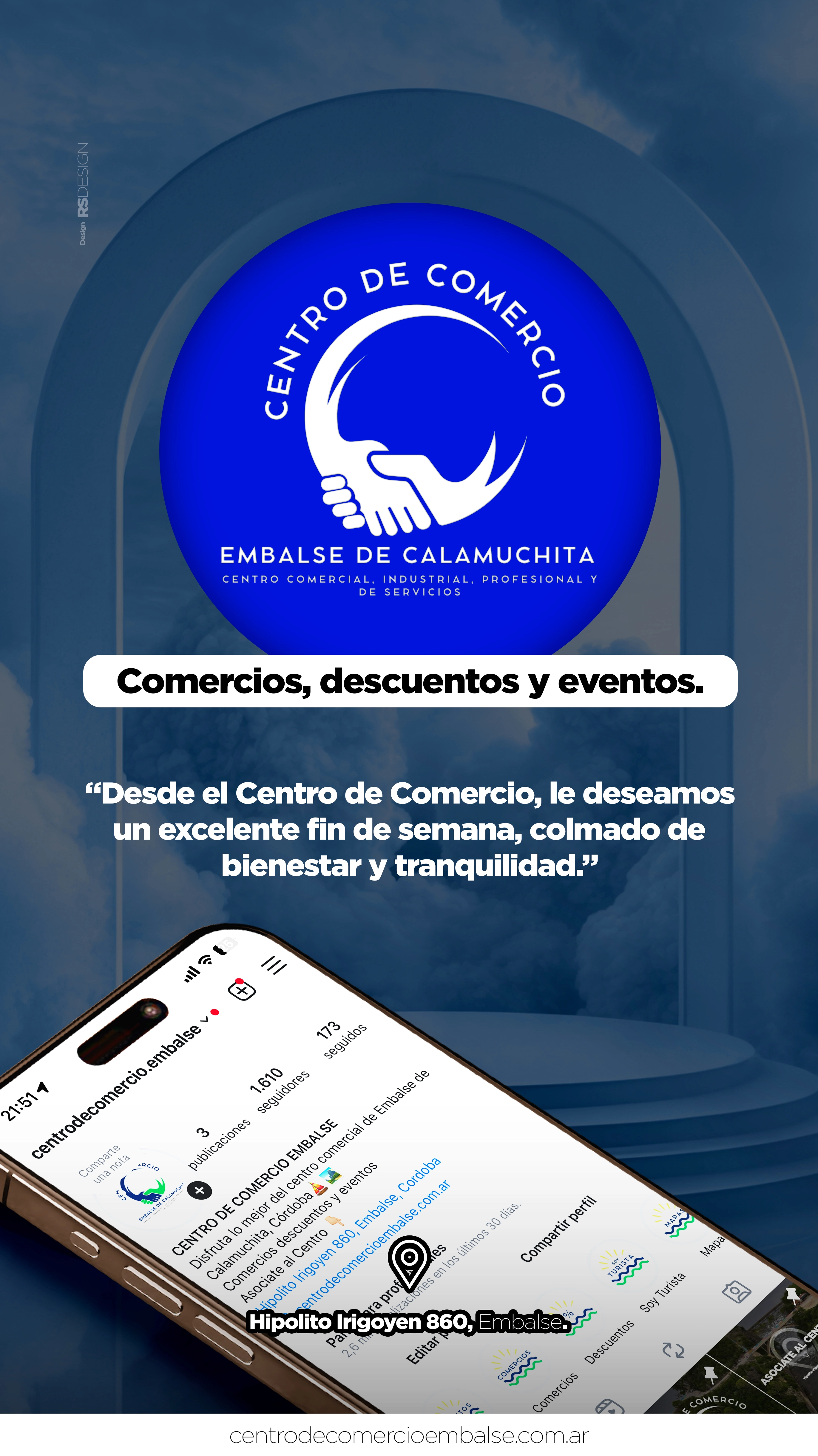 Feed de Instagram de Centro de Comercio - Embalse