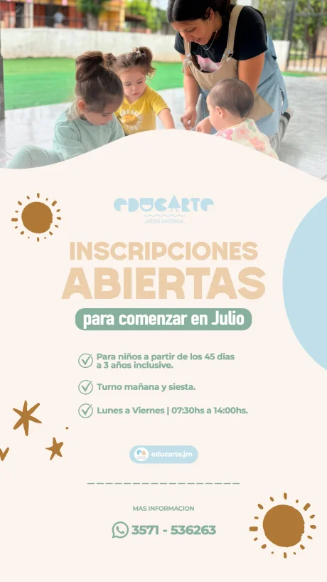 Feed de Instagram de Educarte Jardin Maternal