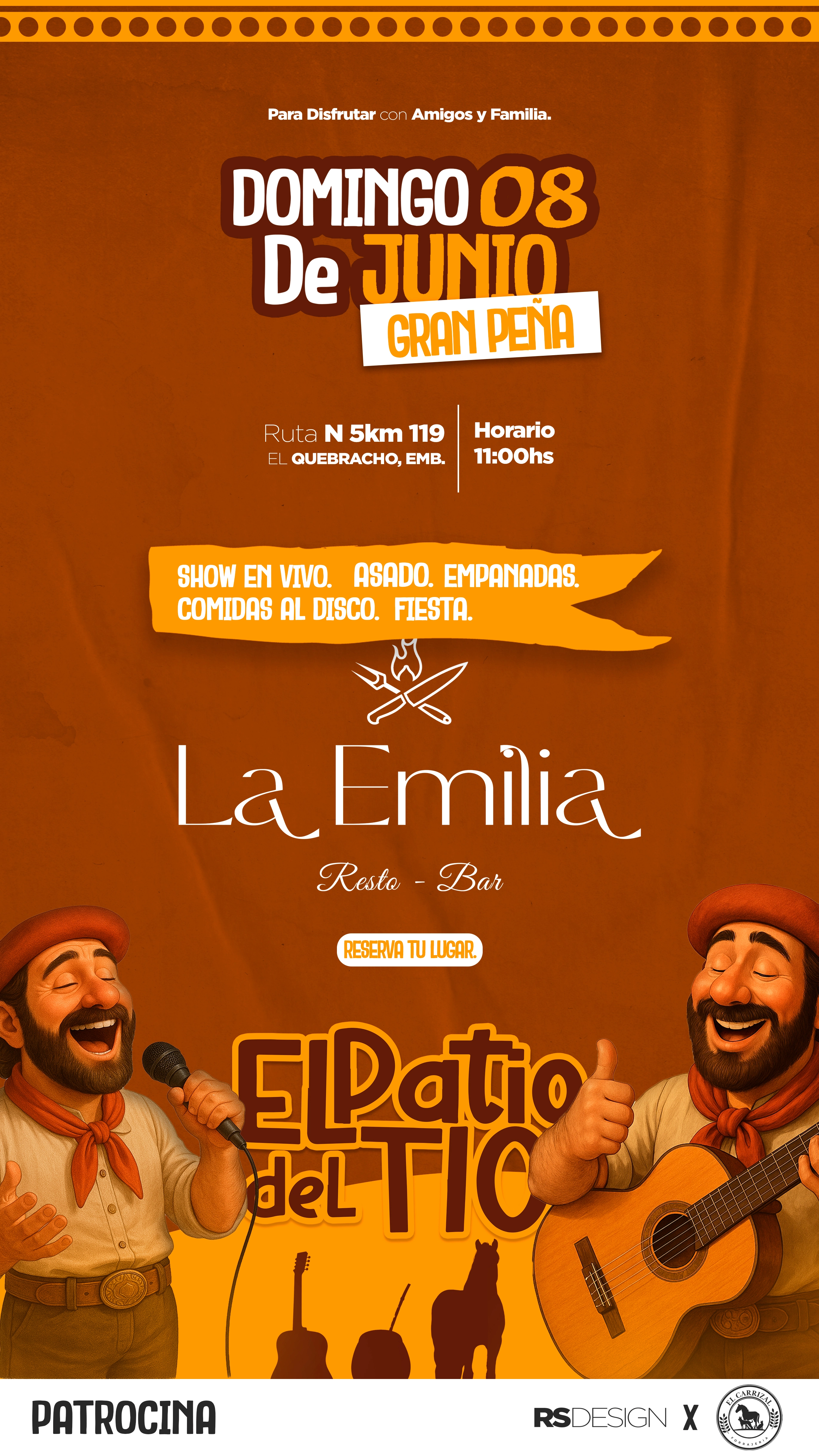 Feed de Instagram de El patio del Tio
