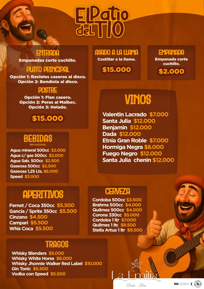 Feed de Instagram de El patio del Tio