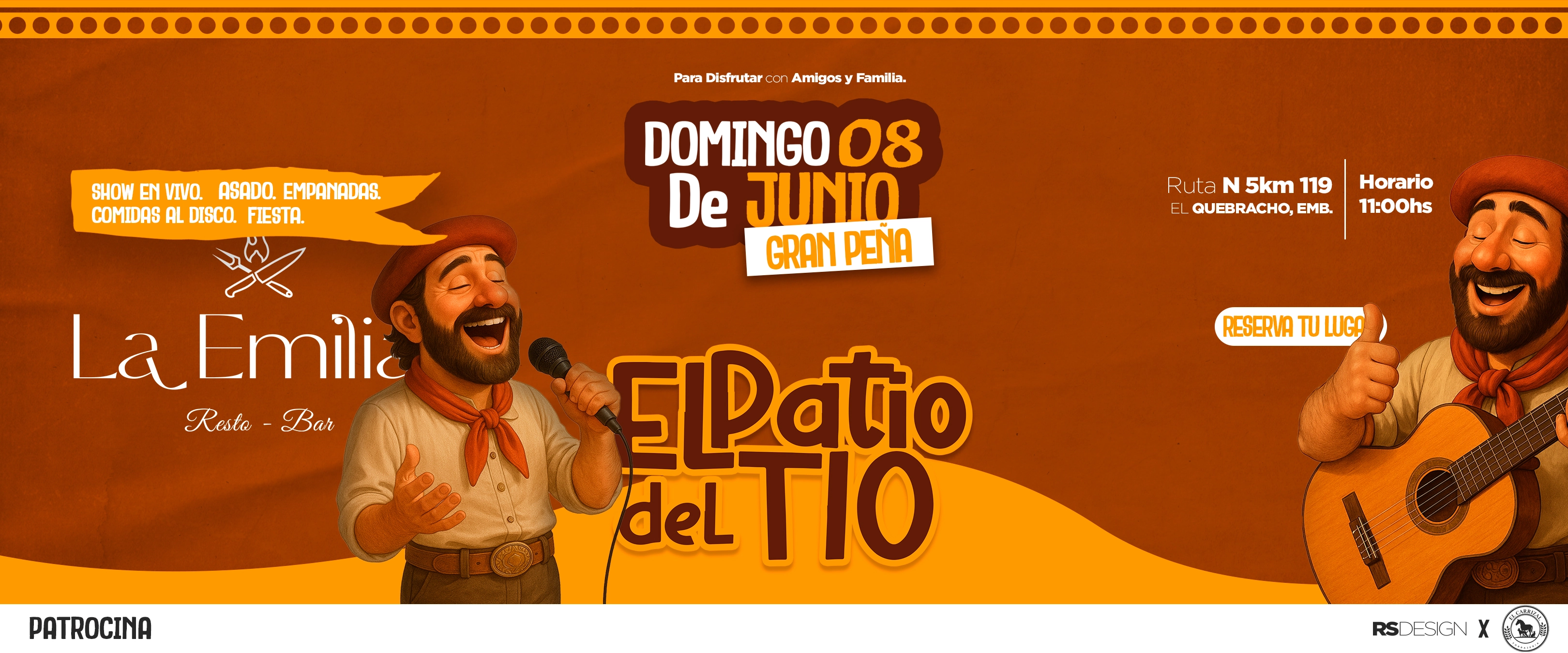 Feed de Instagram de El patio del Tio