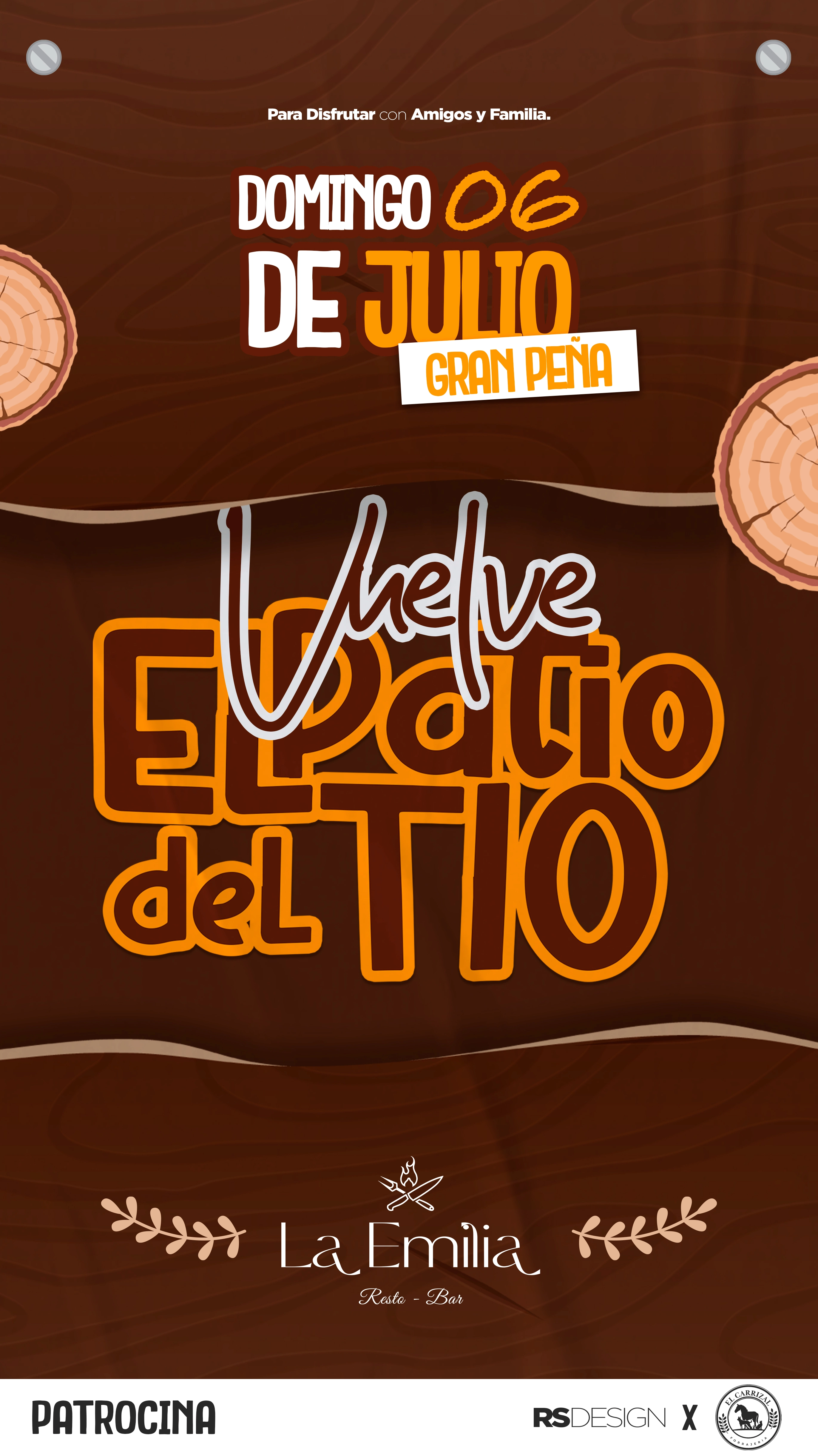 Feed de Instagram de El patio del Tio