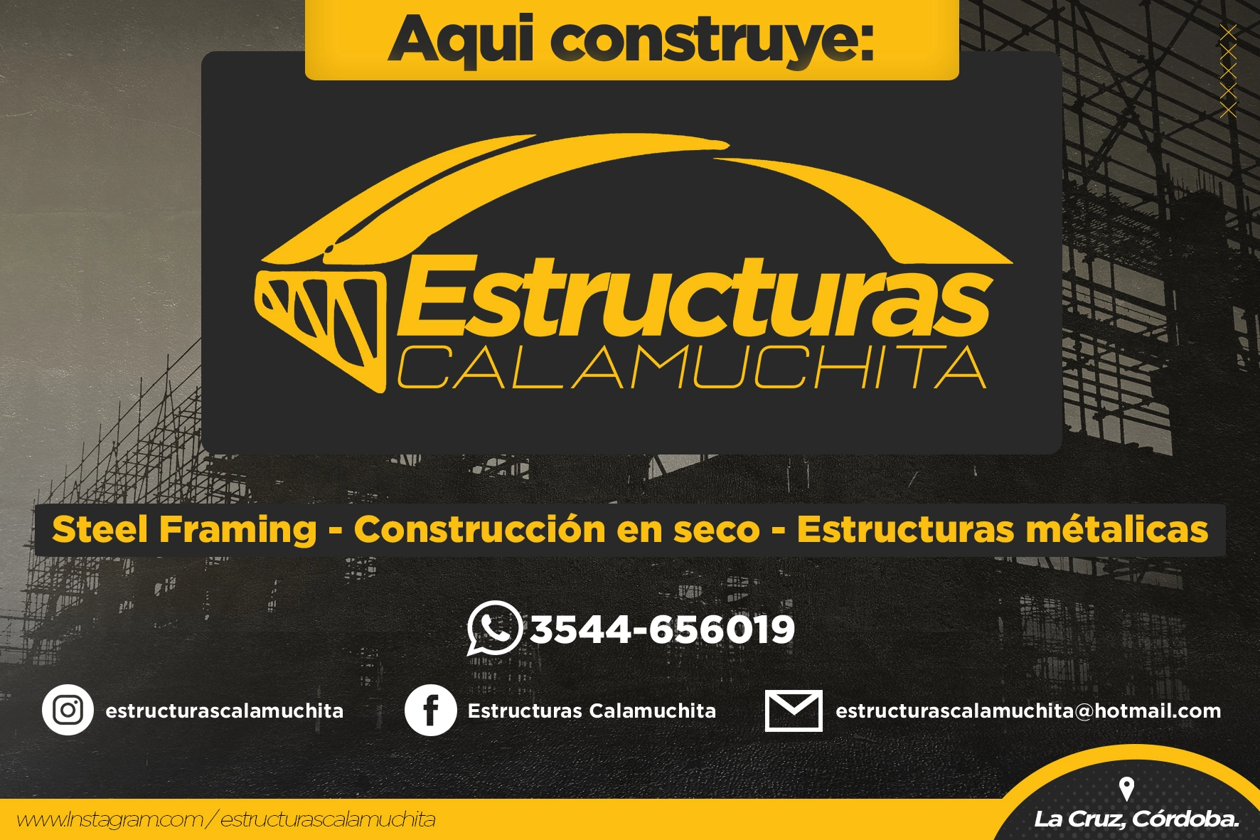 Feed de Instagram de Estructura Calamuchita