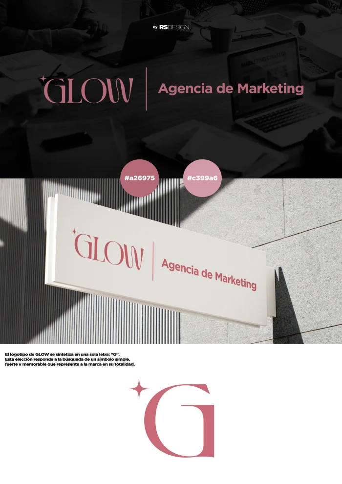 Feed de Instagram de Glow Agencia de Marketing