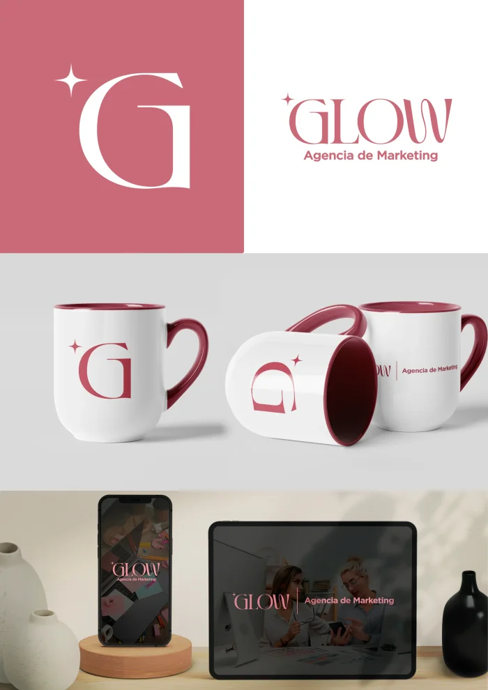 Feed de Instagram de Glow Agencia de Marketing