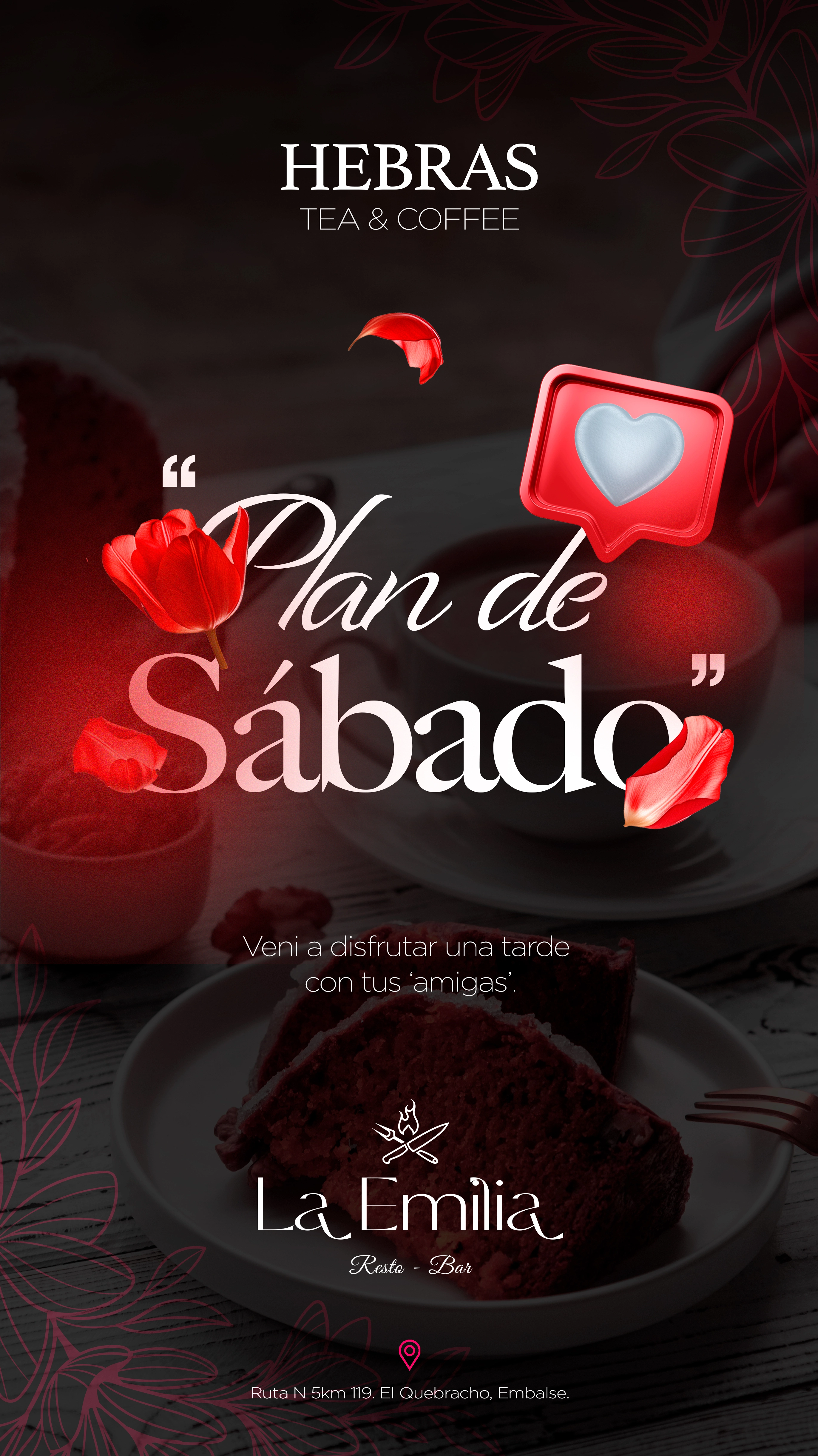 Feed de Instagram de Hebras Tea & Coffee
