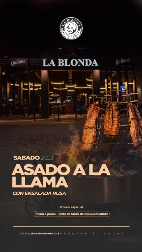 Feed de Instagram de La Blonda