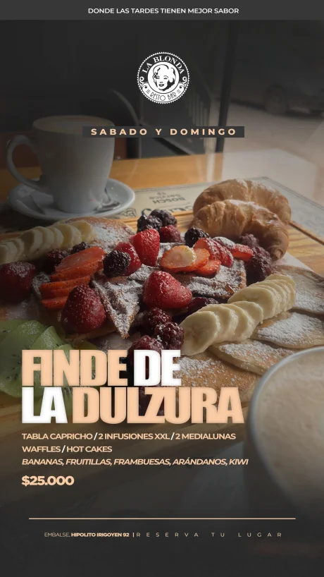 Feed de Instagram de La Blonda