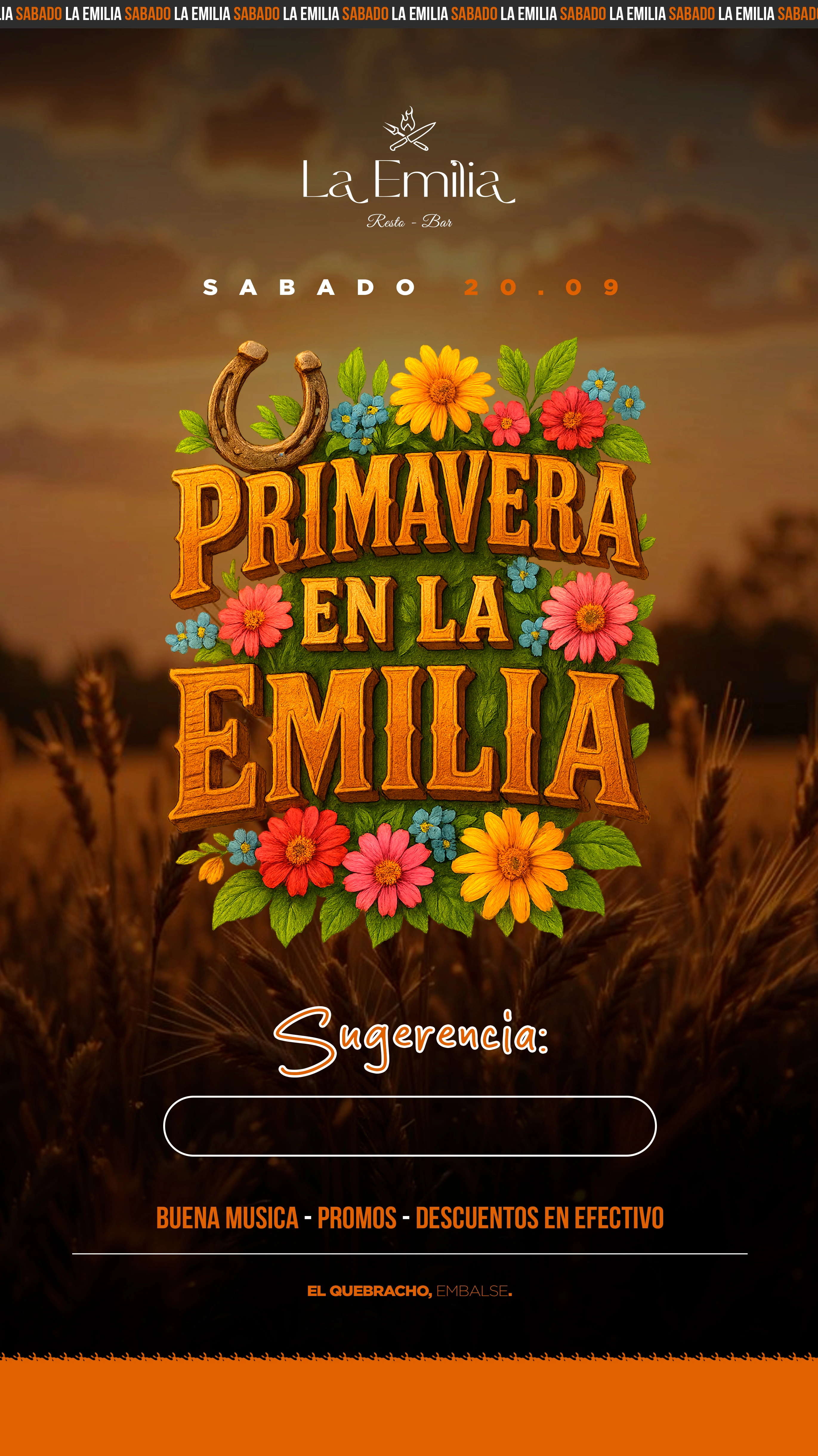 Feed de Instagram de La Emilia