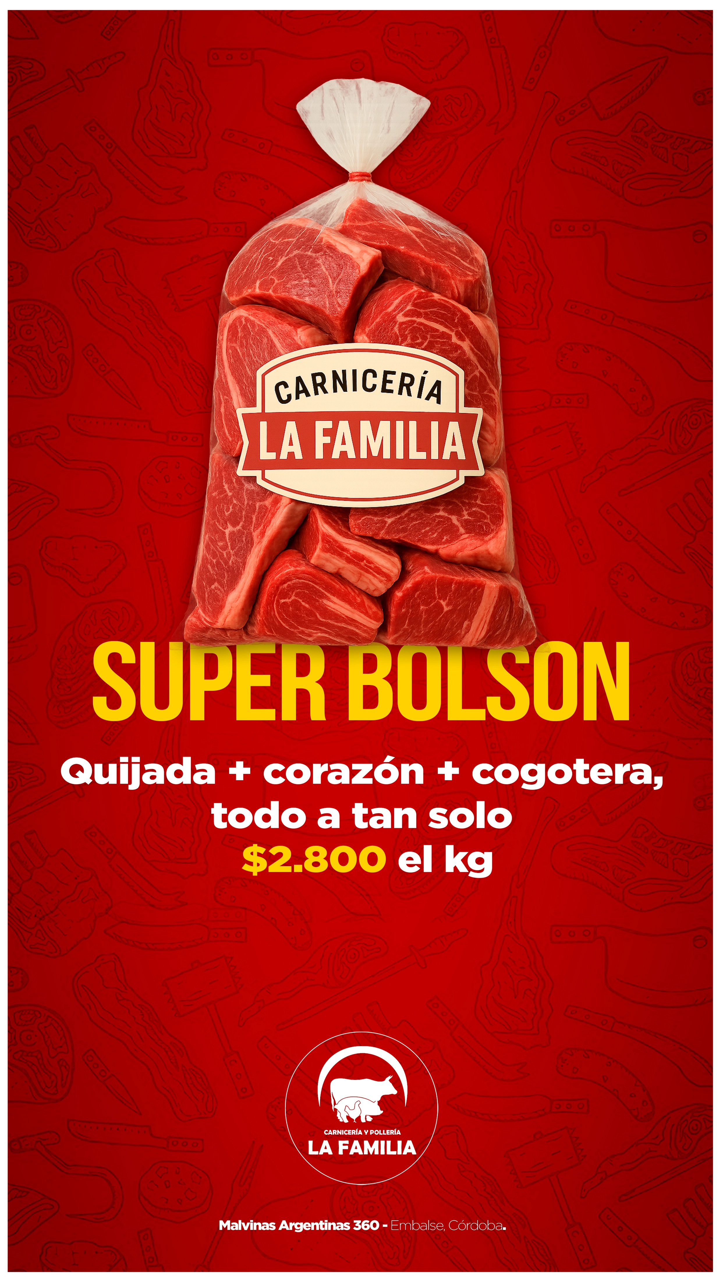 Feed de Instagram de La Familia Carnicería y Pollería